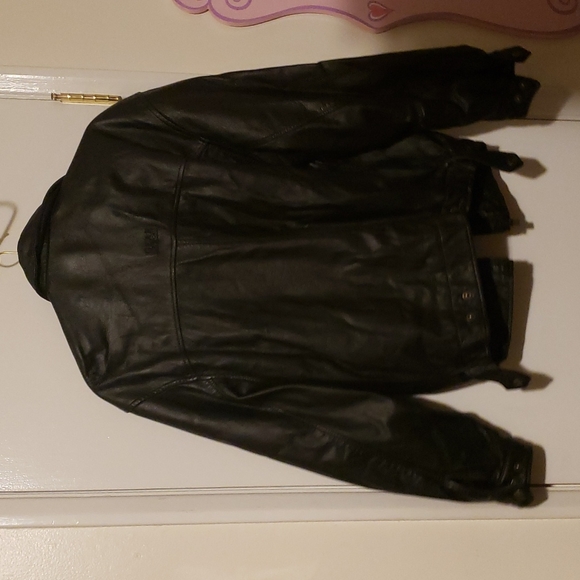 Mens Rare Seattle SuperSonics VIP Collection leather Vintage Bomber jacket - Picture 2 of 16